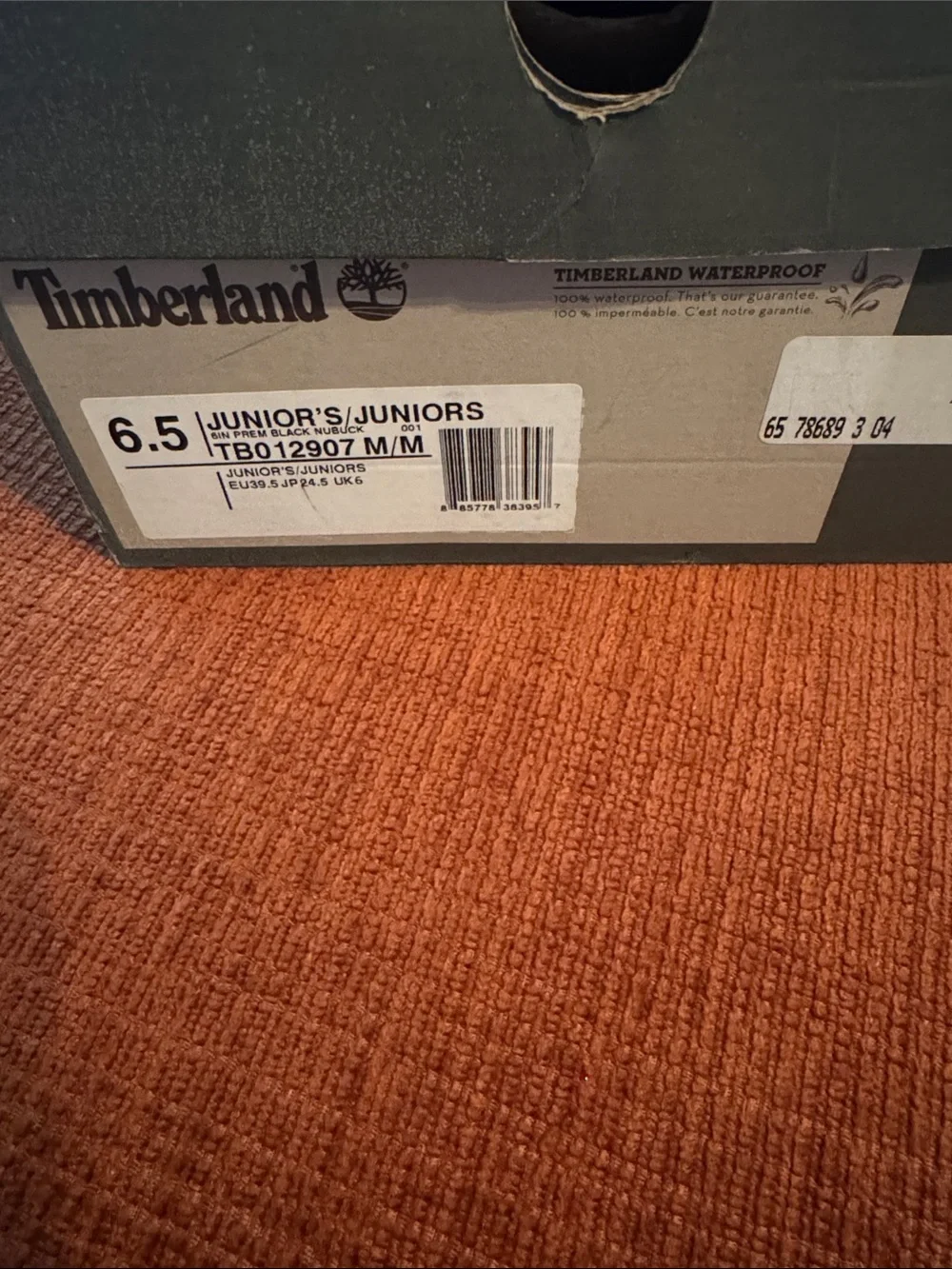 Timberland worn maybe